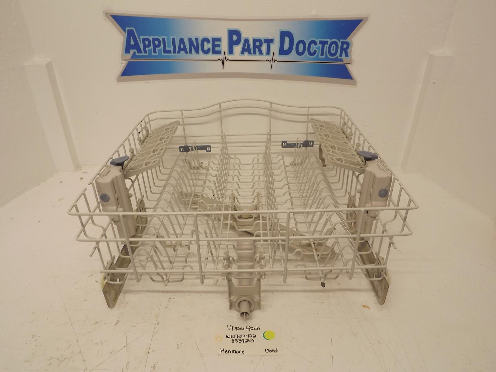 Kenmore Dishwasher W10727422 8539242 Upper Rack Used Kenmore Dishwasher W10727422 8539242 Upper Rack Used